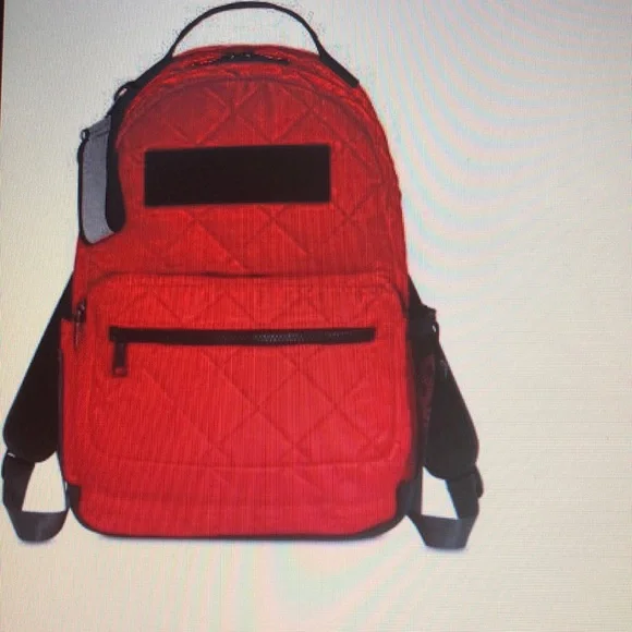 Steve Madden | Bags | Steve Madden Red Quilted Backpack  display picture 1